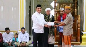 Wakil Ketua DPRD Banyuasin Safari Ramadhan ke Desa Marga Sungsang