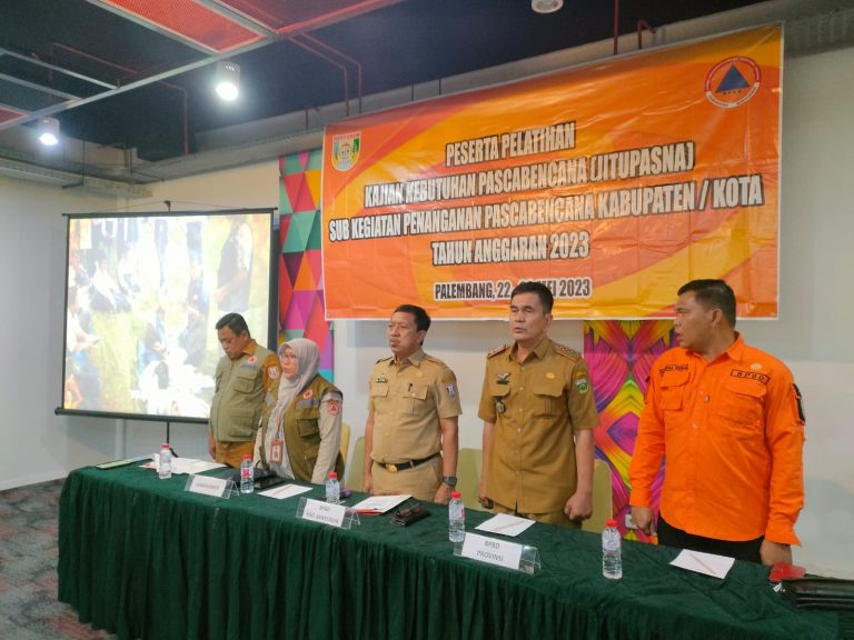 BPBD Banyuasin Gelar Pelatihan JITUPASNA