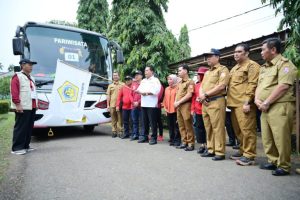 Bupati Askolani Lepas 52 PEDA Kontigen XV Kabupaten Banyuasin