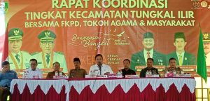 Rakor di Tungkal Ilir, Bupati Banyuasin Serukan Semangat Gotong Royong