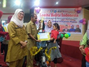 Sambut Hari Anak Nasional Dinkes Banyuasin Gelar Lomba Balita Indonesia