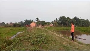 Jalan Penghubung Desa Terlangu dan Tanjung Menang Banyuasin di harapkan Segera di Selesaikan