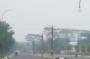 Kabut Asap Selimuti Banyuasin, Jarak Pandang Mulai Terganggu