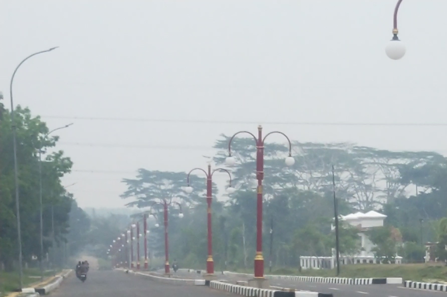 Kabut Asap Selimuti Banyuasin, Jarak Pandang Mulai Terganggu