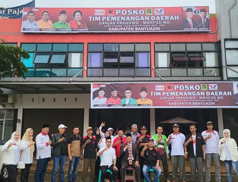 Konsolidasi TKD Banyuasin, Target Ganjar- Mahfud Menang Presiden 2024