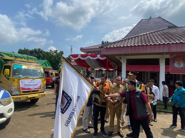 KPU Banyuasin Distribusikan Logistik Pemilu 2024, Perdana di 6 Kecamatan