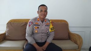 Kasat lantas polres Banyuasin benarkan  Laka lantas di jalintim Palembang – Jambi KM 50 kelurahan seterio.