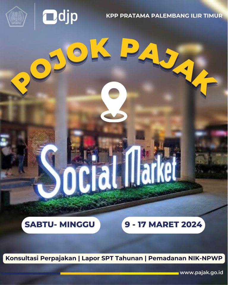 Ada Pojok Pajak di Mall Social Market (soma), Urus SPT Tahunan Kini Lebih Mudah 