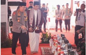 Kapolri Listyo Sigit Prabowo mengatakan acara buka puasa bersama keluarga besar TNI-Polri ini bertujuan memperkuat sinergitas dan soliditas. 