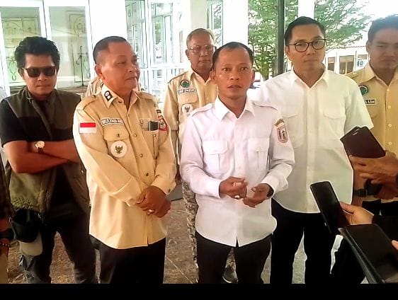 FKKDI Datangi Polres Banyuasin dan Rumah Dinas Bupati Guna Menyelesaikan Permasalahan Yang terjadi Didesa air solok