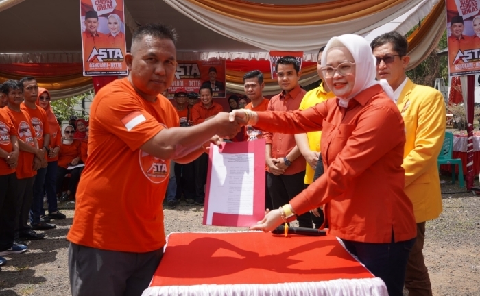 Resmi ASTA kukuhkan tim di 18 kecamatan, TALPA harus jadi lumbung suara bagi ASTA