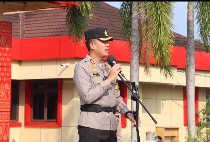 Kapolres Banyuasin Beri Arahan penting untuk para personil