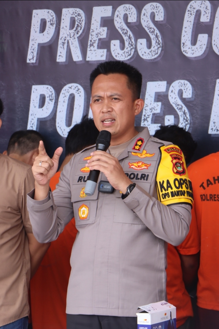 KAPOLRES BANYUASIN : Tidak Ada Ruang Bagi Pelaku Kejahatan Di Banyuasin, Akan Kami Sikat