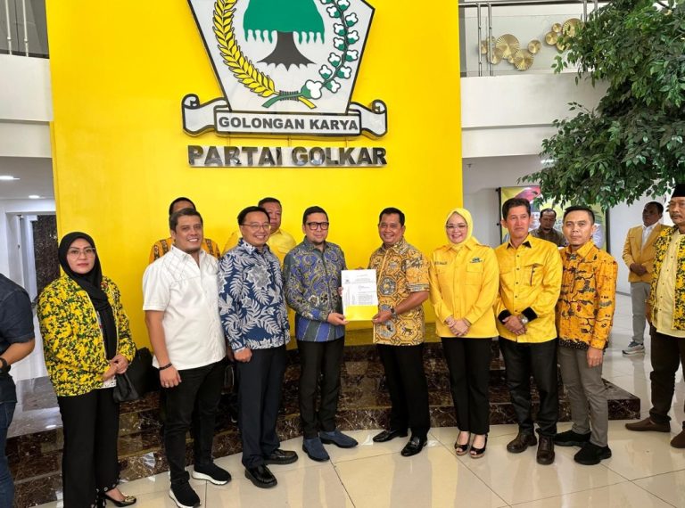 Sah, Pasangan ASTA Resmi di Usung DPP Golkar Maju Pilkada Banyuasin