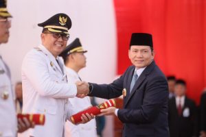 Selamat Datang Pj. Bupati Banyuasin Muhammad Farid, S. STP., M. Si Di Bumi Sedulang Setudung