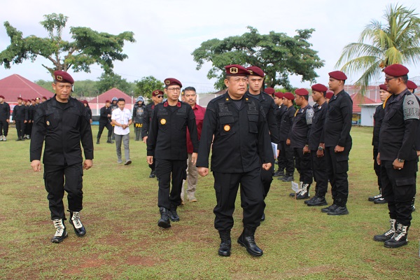 Tingkatkan Kewaspadaan Jelang Nataru, Kadivpas Kemenkumham Sumsel Pimpin Apel Siaga di Lapas Banyuasin