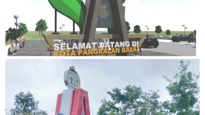 Bentuk Tugu Selamat Datang di Pangkalan Kenapa Berbeda dengan Desain