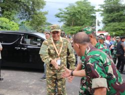 Gagah Berbaju Loreng Bupati H Edison Siap Tempur Jalani Orientasi Kepemimpinan di Akmil Magelang