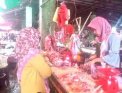 Jelang Puasa Harga Bahan Pokok di Pasar Pangkalan Balai Banyuasin Naik