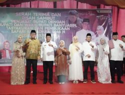 Sertijab Pj. Bupati Banyuasin Kepada Bupati Dan Wakil Bupati Banyuasin Serta Pembukaan Safari Ramadhan 1446 H Berlangsung Khidmat
