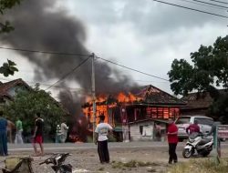Lagi, Rumah Warga di Banyuasin Hangus di Lalap Si Jago Merah Ada Mobil Ikut Terbakar