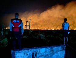 Kebakaran Lahan ±7 Hektare di Sungai Rambutan, Indralaya Utara Berhasil Dipadamkan