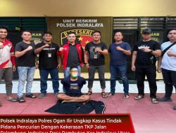 Polsek Indralaya Polres Ogan Ilir Berhasil Ungkap Kasus Curas di Sungai Rambutan