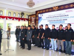 PWI Muara Enim 2025-2028 Dilantik, Bupati Ajak Jurnalis Tumbuhkan Optimisme Sukseskan Program Membara