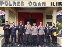 SiHumas Polres Ogan Ilir Terima Monitoring dan Peliputan dari Bid Humas Polda Sumsel