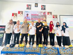Polsek Indralaya Bersama BNN Sosialisasikan P4GN di Desa Tanjung Gelam wujudkan desa bersih Narkoba