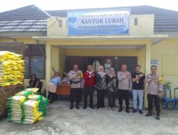 Polres Ogan Ilir dan Perum Bulog Gelar Gerakan Pangan Murah di Indralaya, Sediakan 5 Ton Beras untuk Warga