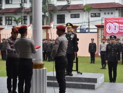 Polres Muara Enim Gelar Upacara HUT RI ke-80 dengan Khidmat dan Penuh Semangat