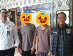 Demi Keamanan, Kanit Reskrim Polsek Muara Kuang Titipkan Tersangka Tahanan ke Rutan Tanjung Raja