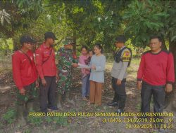 GIAT PATROLI TERPADU PENCEGAHAN KEBAKARAN HUTAN DAN LAHAN  DI DESA PULAU SEMAMBU