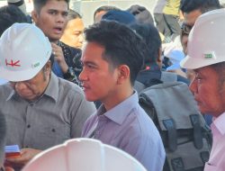 Personil Polres Ogan Ilir Laksanakan Pengamanan Kunjungan Wapres Gibran Rakabuming Raka Tinjau Pembangunan Junction Tol Palindra – Tol Kapal Betung
