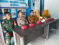 Kanit Binmas Polsek Indralaya hadiri Rapat Mini Loka Karya Percepatan Penurunan Stunting Tingkat Kecamatan Indralaya 