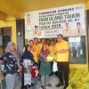 Partai Golkar Muara Enim Sebar Ribuan Paket Sembako kepada Kaum Duafa