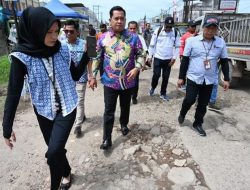 Bupati Banyuasin Tinjau Jalan Tegal Binangun Kecamatan Rambutan Banyuasin
