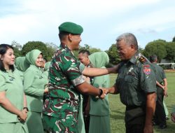 UPACARA KENAIKAN PANGKAT PERWIRA, BINTARA, DAN TAMTAMA YONZIKON 12/KJ PERIODE 1 OKTOBER 2025