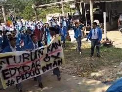 Ribuan Siswa SMKN 1 Indralaya Selatan Demo Tuntut Kepala Sekolah Dicopot, Ada Dugaan Korupsi Hingga Pelecehan Seksua