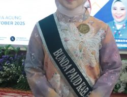 Resmi! Nabila Askolani Dikukuhkan Jadi Bunda PAUD Banyuasin