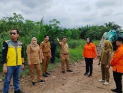 Wabup Netta Tinjau Jalan Desa Sumber Mekar Mukti Kecamatan Tanjung Lago