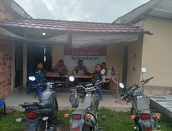 Sinergitas TNI–Polri di Muara Kuang, Danramil dan Kapolsek Jalin Keakraban dan Kolaborasi Jaga Kamtibmas