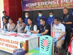 Satreskrim Polres Muara Enim Sikat Illegal Drilling di Wilayah Gunung Megang