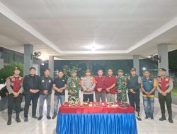 Lapas kelas llA Banyuasin,Menggelar Razia Gabungan Bersama TNI-POLRI