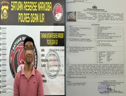POLISI OGAN ILIR TANGKAP DPO NARKOBA DI BATAM, PELAKU SUDAH BURON SEJAK JULI 2025