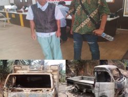 Diduga Bawa Minyak Ilegal, Truk Anak Mantan Kades Picu Kebakaran Hebat di Lahan PT Hindoli, Roba Warga Napal Alami Kerugian Ratusan Juta