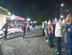 Untuk Ciptakan Kondusif Wilayahnya Kapolsek Indralaya Pimpin Giat Patroli Hunting KRYD di Wilayah Hukumnya 