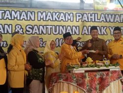 Partai Golkar Muara Enim Gelorakan Tebar Kabaikan di Momentum HUT ke-61