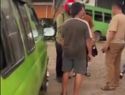 Aksi Bang Jago Tembak Mobil Taksi Ijo Hebohkan Warga Banyuasin